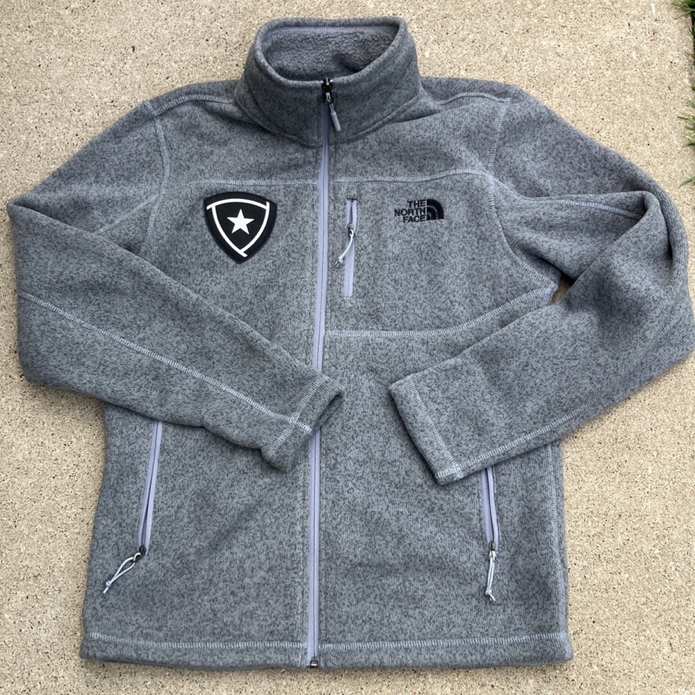 💙 Men’s NorthFace Gray Sweater Fleece Jacket